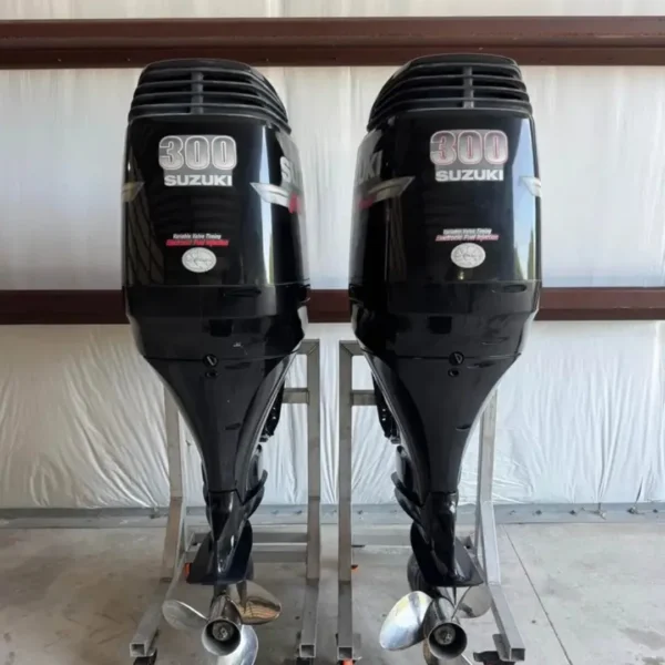 TWIN SET of 2008 Suzuki DF300 - Image 4